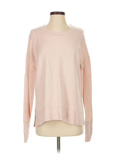 Pre-owned Athleta Sweatshirt In Pink