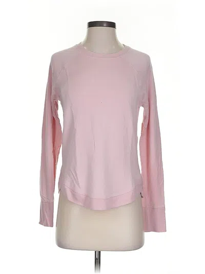 Pre-owned Athleta Sweatshirt In Pink