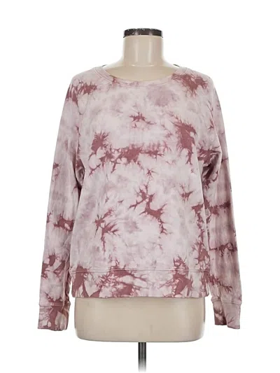 Pre-owned Athleta Sweatshirt In Pink