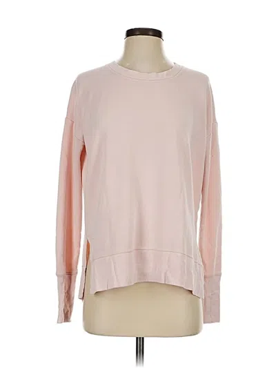 Pre-owned Athleta Sweatshirt In Pink