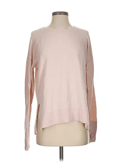 Pre-owned Athleta Sweatshirt In Pink