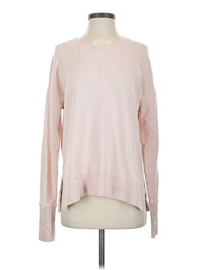 Pre-owned Athleta Sweatshirt In Pink