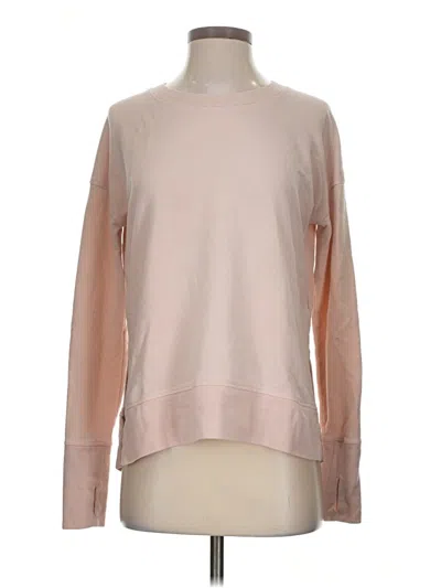 Pre-owned Athleta Sweatshirt In Pink