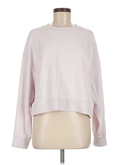 Pre-owned Athleta Sweatshirt In Pink