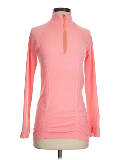 Pre-owned Athleta Sweatshirt In Pink