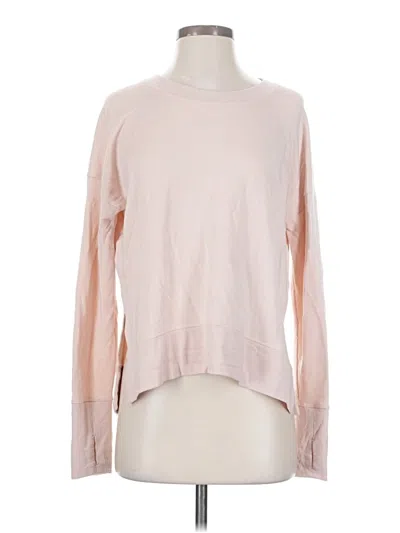 Pre-owned Athleta Sweatshirt In Pink