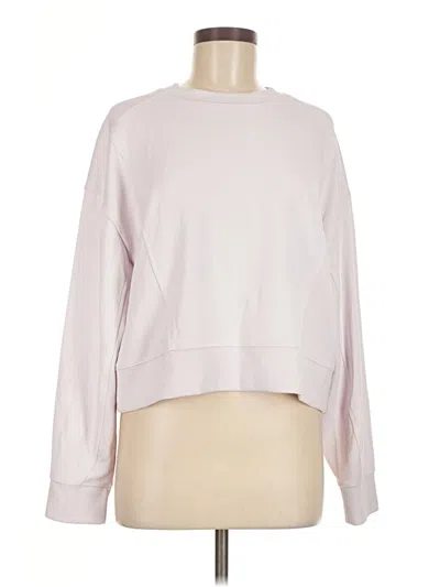 Pre-owned Athleta Sweatshirt In Pink