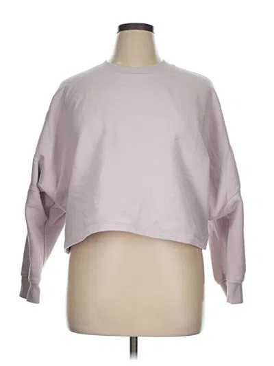 Pre-owned Athleta Sweatshirt In Pink