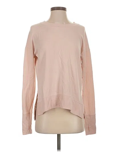 Pre-owned Athleta Sweatshirt In Pink