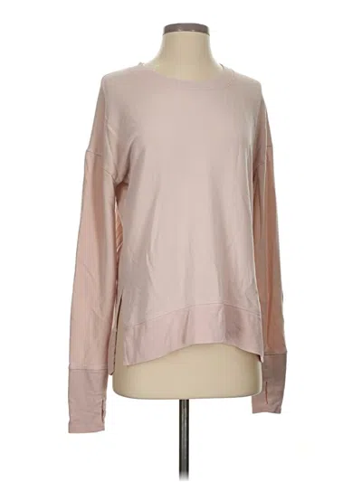 Pre-owned Athleta Sweatshirt In Pink