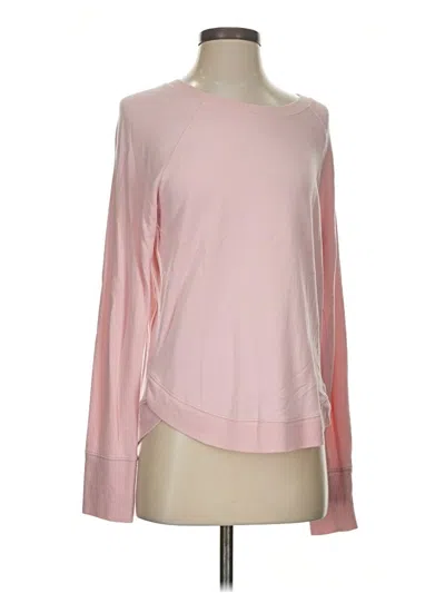 Pre-owned Athleta Sweatshirt In Pink