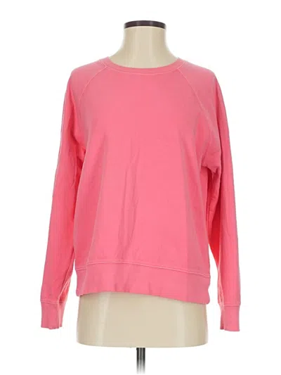 Pre-owned Athleta Sweatshirt In Pink