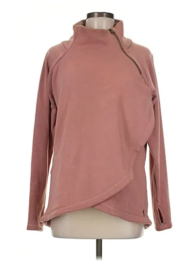 Pre-owned Athleta Sweatshirt In Pink