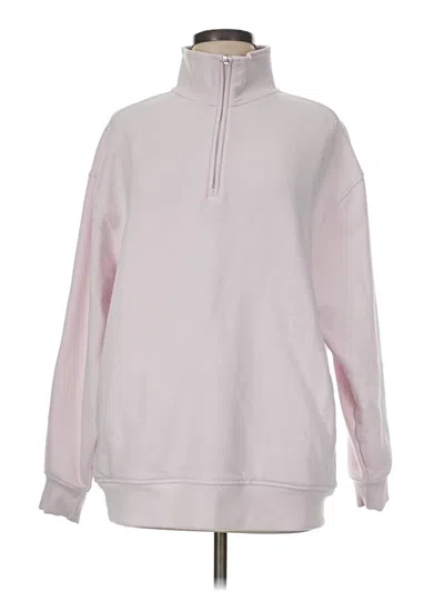 Pre-owned Athleta Sweatshirt In Pink
