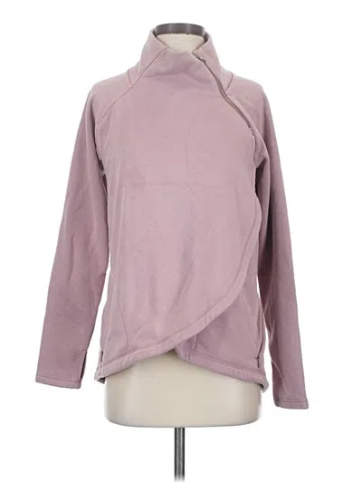 Pre-owned Athleta Sweatshirt In Pink