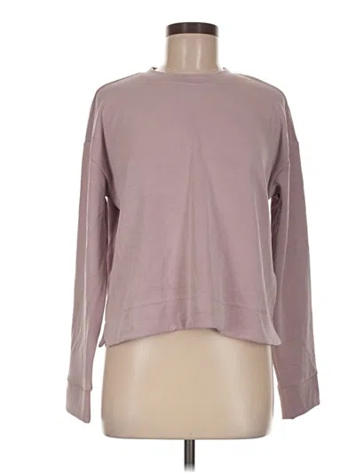 Pre-owned Athleta Sweatshirt In Pink
