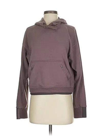 Pre-owned Athleta Sweatshirt In Purple