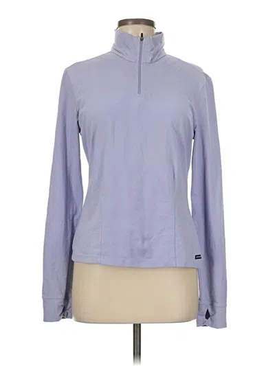 Pre-owned Athleta Sweatshirt In Purple