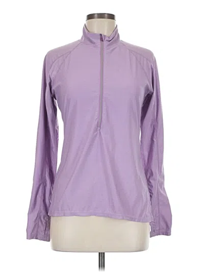Pre-owned Athleta Sweatshirt In Purple