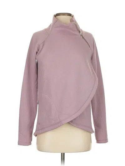 Pre-owned Athleta Sweatshirt In Purple