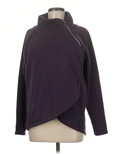 Pre-owned Athleta Sweatshirt In Purple