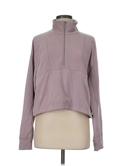 Pre-owned Athleta Sweatshirt In Purple