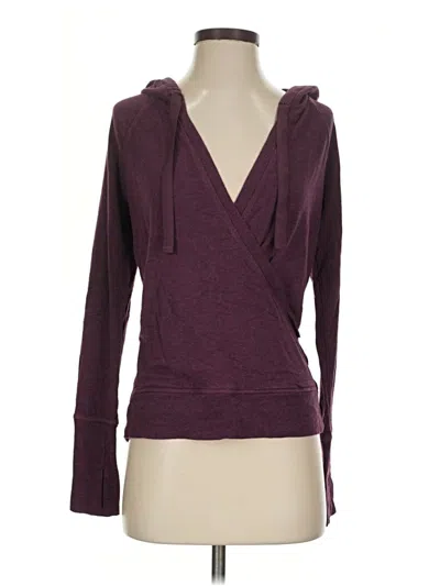 Pre-owned Athleta Sweatshirt In Purple