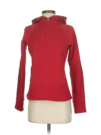 Pre-owned Athleta Sweatshirt In Red