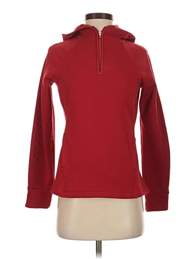 Pre-owned Athleta Sweatshirt In Red