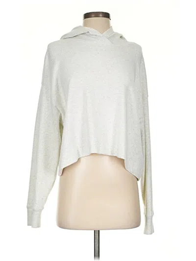 Pre-owned Athleta Sweatshirt In Silver