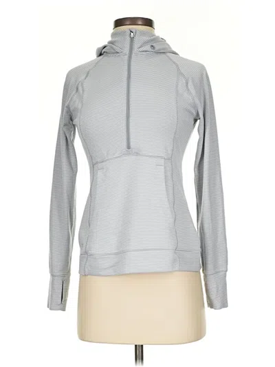 Pre-owned Athleta Sweatshirt In Silver