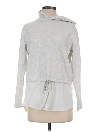 Pre-owned Athleta Sweatshirt In Silver