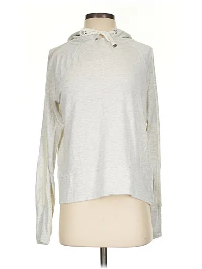 Pre-owned Athleta Sweatshirt In Silver