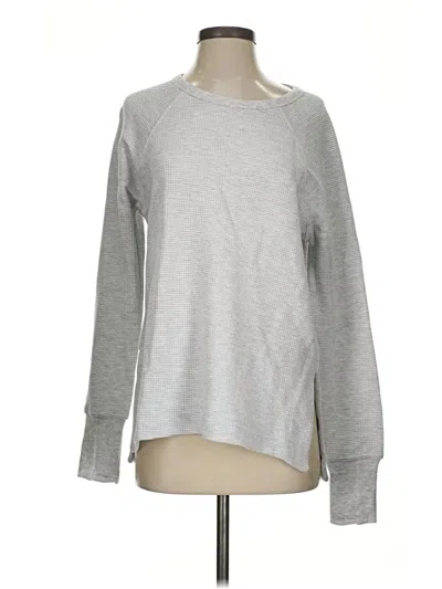 Athleta Sweatshirt In Silver