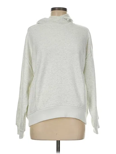Pre-owned Athleta Sweatshirt In Silver