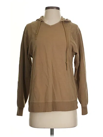 Pre-owned Athleta Sweatshirt In Tan