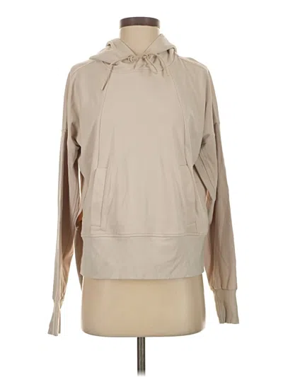 Pre-owned Athleta Sweatshirt In Tan