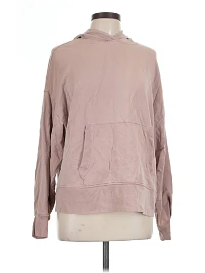 Pre-owned Athleta Sweatshirt In Tan