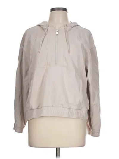 Pre-owned Athleta Sweatshirt In Tan