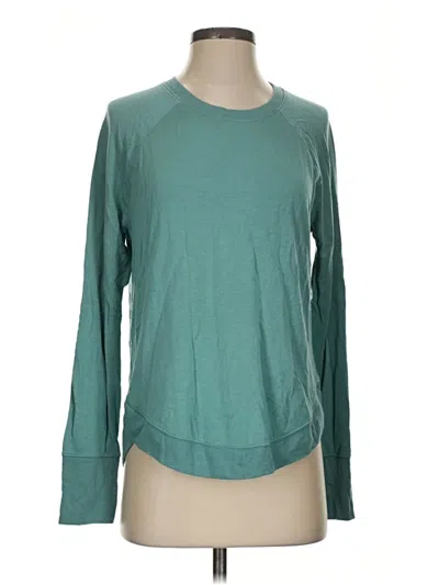Pre-owned Athleta Sweatshirt In Teal