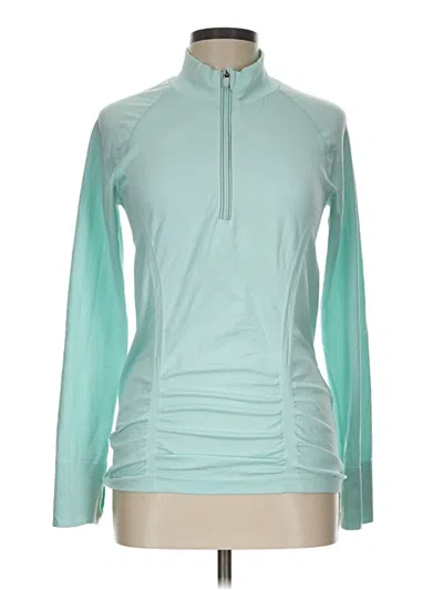 Pre-owned Athleta Sweatshirt In Teal