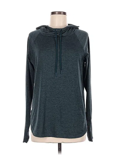 Pre-owned Athleta Sweatshirt In Teal