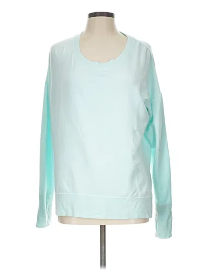 Pre-owned Athleta Sweatshirt In Teal