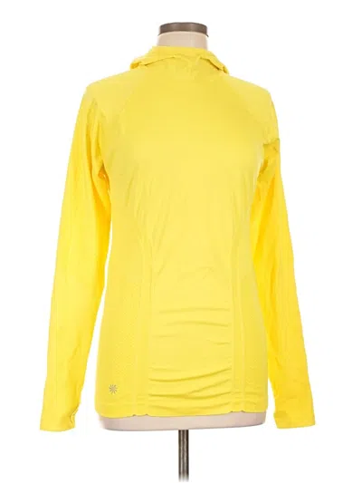Pre-owned Athleta Sweatshirt In Yellow