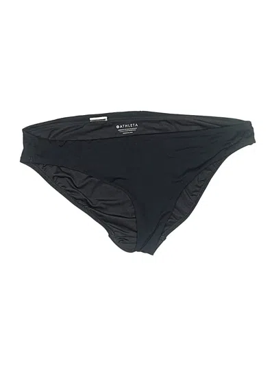 Pre-owned Athleta Swimsuit Bottoms In Black
