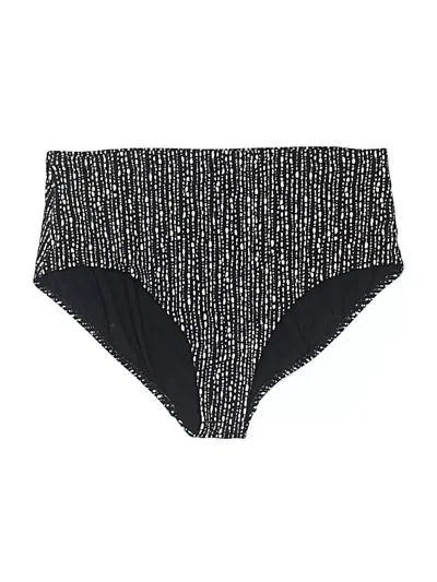 Pre-owned Athleta Swimsuit Bottoms In Black