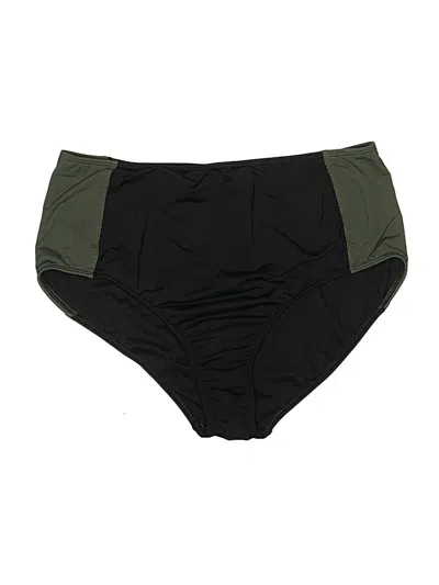 Pre-owned Athleta Swimsuit Bottoms In Black