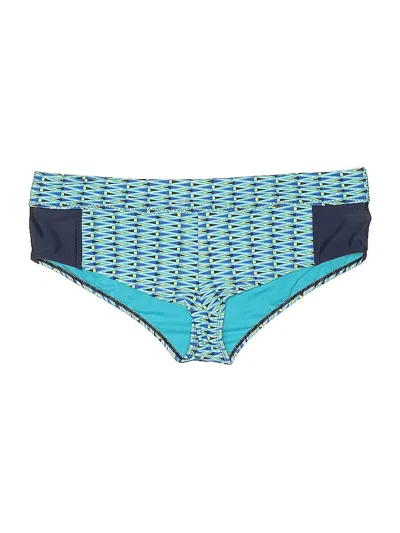Pre-owned Athleta Swimsuit Bottoms In Blue