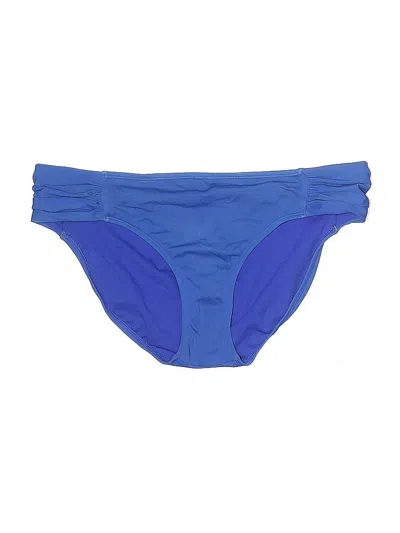 Pre-owned Athleta Swimsuit Bottoms In Blue