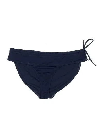 Pre-owned Athleta Swimsuit Bottoms In Blue